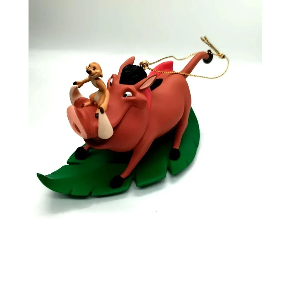 Disney Grolier Ornament Pumba & Timon Lion King President's Edition w/ BOX